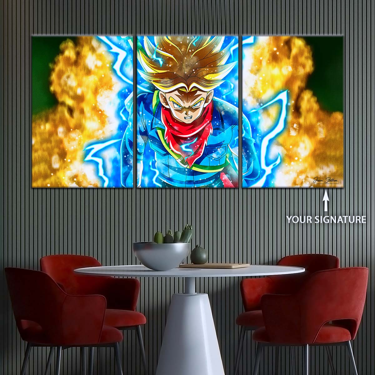 Dragon Ball Wall Art - DR5107 - Trunks - Super Saiyan - Dragon Ball Super - Dragon Ball Poster - Dragon Ball Canvas