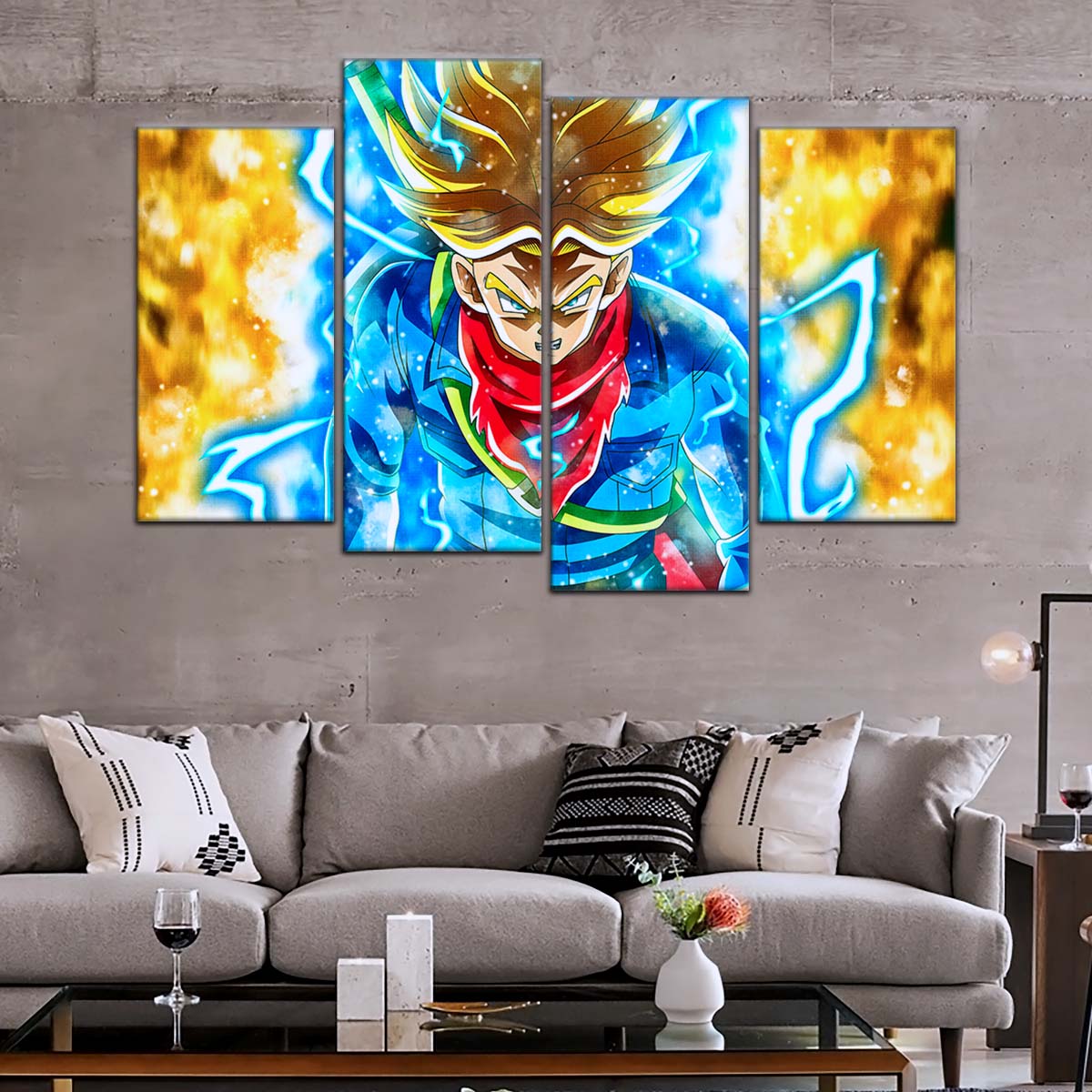 Dragon Ball Wall Art - DR5107 - Trunks - Super Saiyan - Dragon Ball Super - Dragon Ball Poster - Dragon Ball Canvas