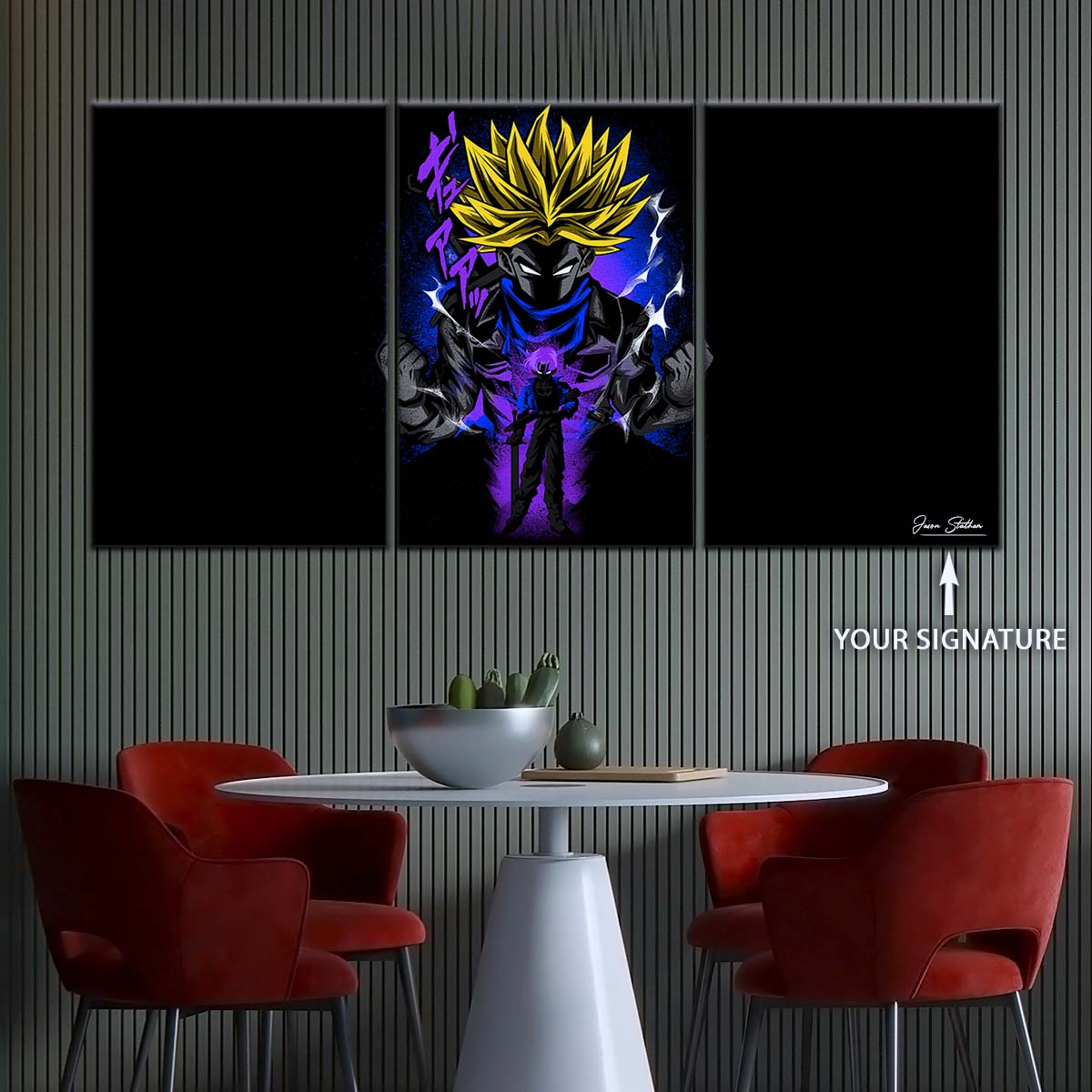 Dragon Ball Wall Art - DR5108 - Trunks Unleashed Epic - Dragon Ball Z - Dragon Ball Poster - Dragon Ball Canvas