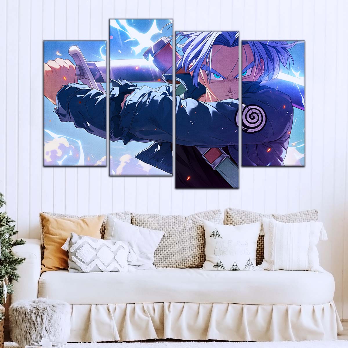 Dragon Ball Wall Art - DR5109 - Trunks' Lightning Fury - Dragon Ball Z - Dragon Ball Poster - Dragon Ball Canvas
