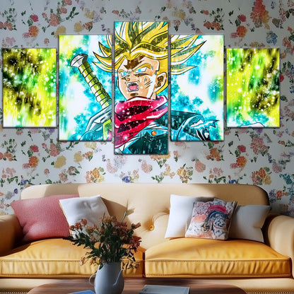 Dragon Ball Wall Art - DR5110 - Trunks' Power Unleashed - Dragon Ball Super - Dragon Ball Poster - Dragon Ball Canvas