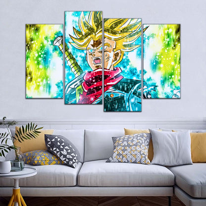 Dragon Ball Wall Art - DR5110 - Trunks' Power Unleashed - Dragon Ball Super - Dragon Ball Poster - Dragon Ball Canvas
