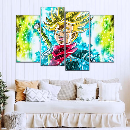 Dragon Ball Wall Art - DR5110 - Trunks' Power Unleashed - Dragon Ball Super - Dragon Ball Poster - Dragon Ball Canvas