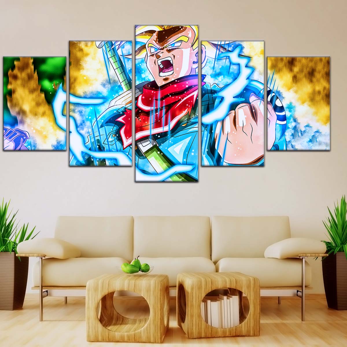 Dragon Ball Wall Art - DR5111 - Trunks' Power Unleashed - Dragon Ball Super - Dragon Ball Poster - Dragon Ball Canvas