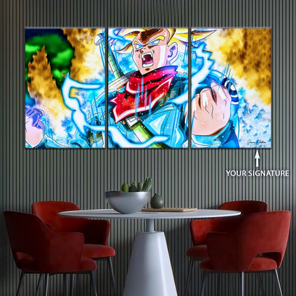 Dragon Ball Wall Art - DR5111 - Trunks' Power Unleashed - Dragon Ball Super - Dragon Ball Poster - Dragon Ball Canvas