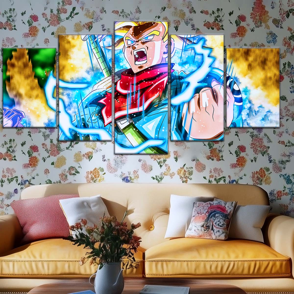 Dragon Ball Wall Art - DR5111 - Trunks' Power Unleashed - Dragon Ball Super - Dragon Ball Poster - Dragon Ball Canvas