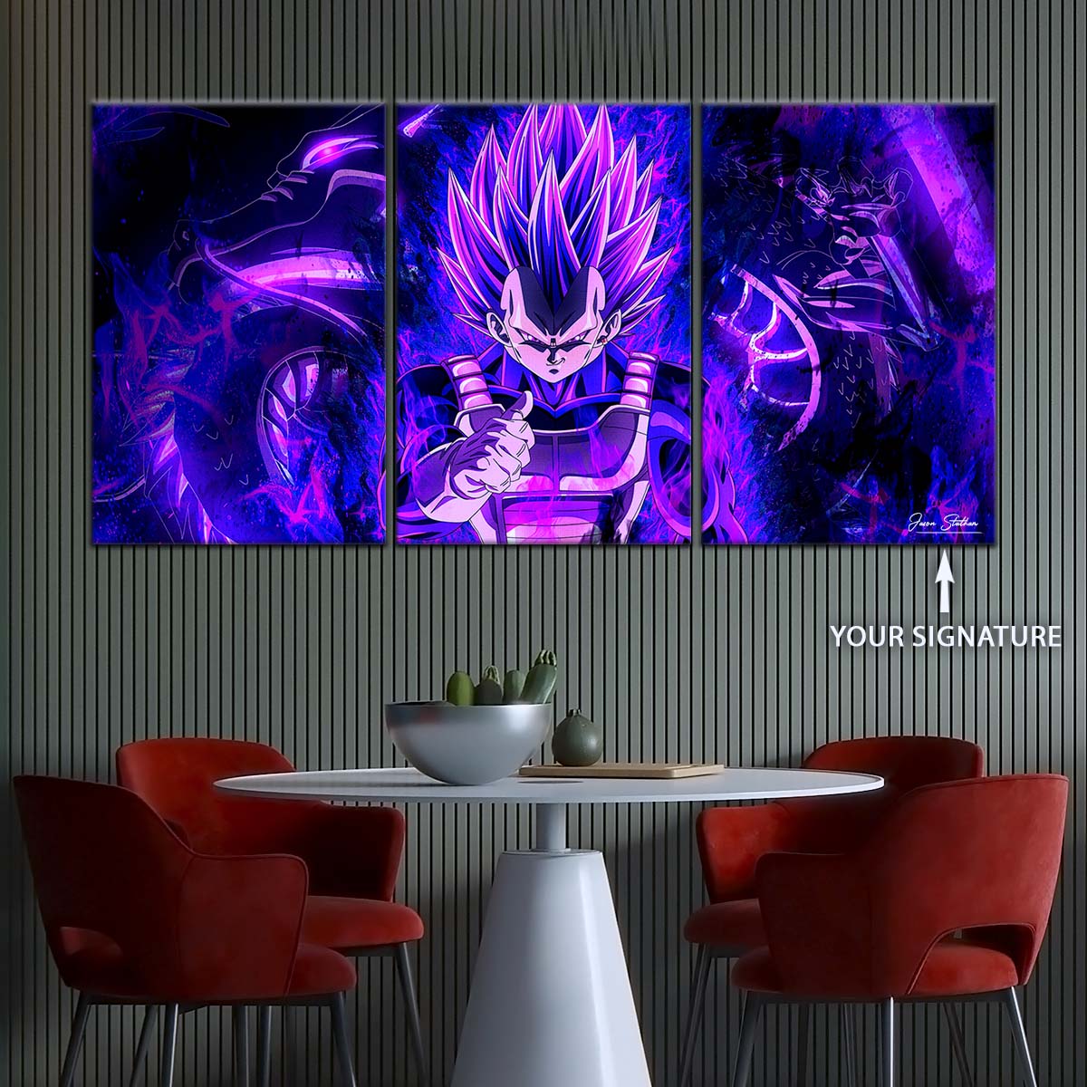 Dragon Ball Wall Art - DR5112 - Ultra Ego Vegeta - Dragon Ball Super - Dragon Ball Poster - Dragon Ball Canvas