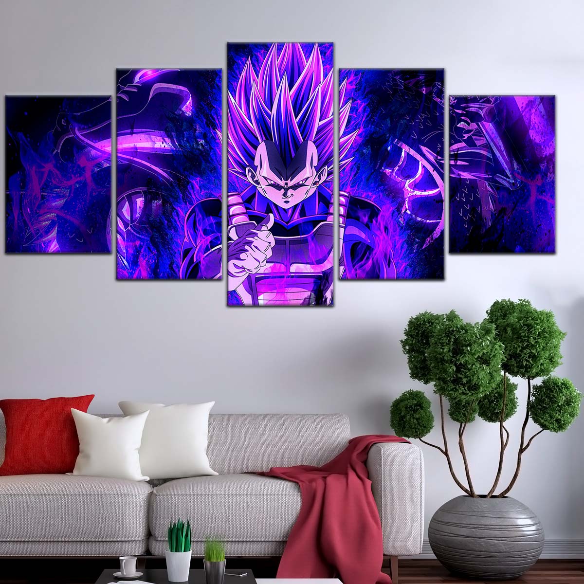 Dragon Ball Wall Art - DR5112 - Ultra Ego Vegeta - Dragon Ball Super - Dragon Ball Poster - Dragon Ball Canvas