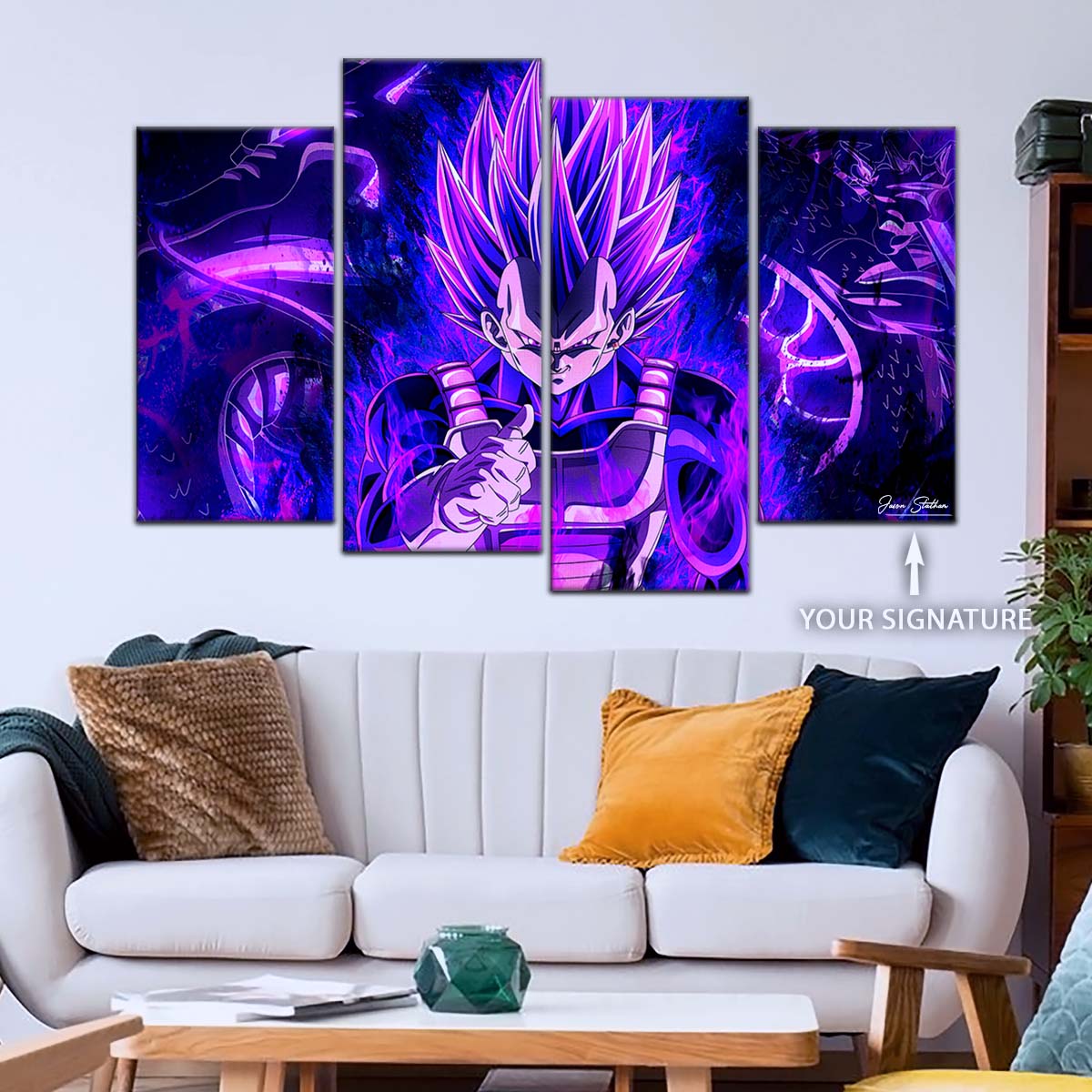 Dragon Ball Wall Art - DR5112 - Ultra Ego Vegeta - Dragon Ball Super - Dragon Ball Poster - Dragon Ball Canvas