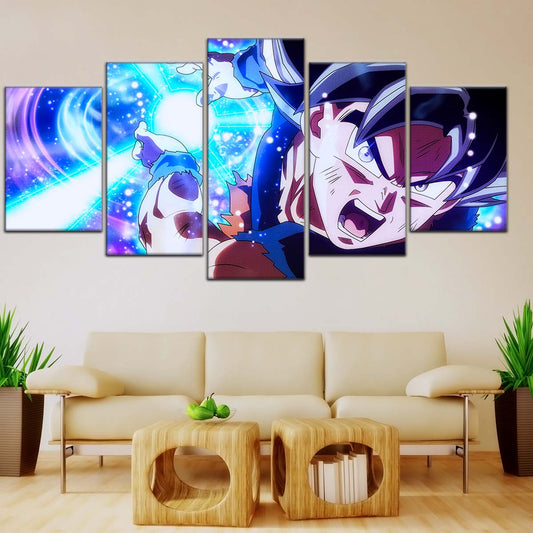 Dragon Ball Wall Art - DR5113 - Ultra Instinct Goku - Dragon Ball Super - Dragon Ball Poster - Dragon Ball Canvas