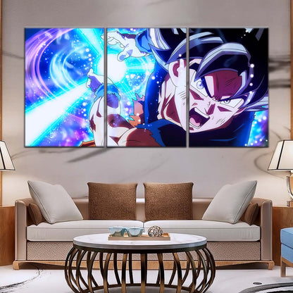 Dragon Ball Wall Art - DR5113 - Ultra Instinct Goku - Dragon Ball Super - Dragon Ball Poster - Dragon Ball Canvas