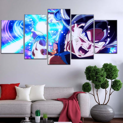 Dragon Ball Wall Art - DR5113 - Ultra Instinct Goku - Dragon Ball Super - Dragon Ball Poster - Dragon Ball Canvas