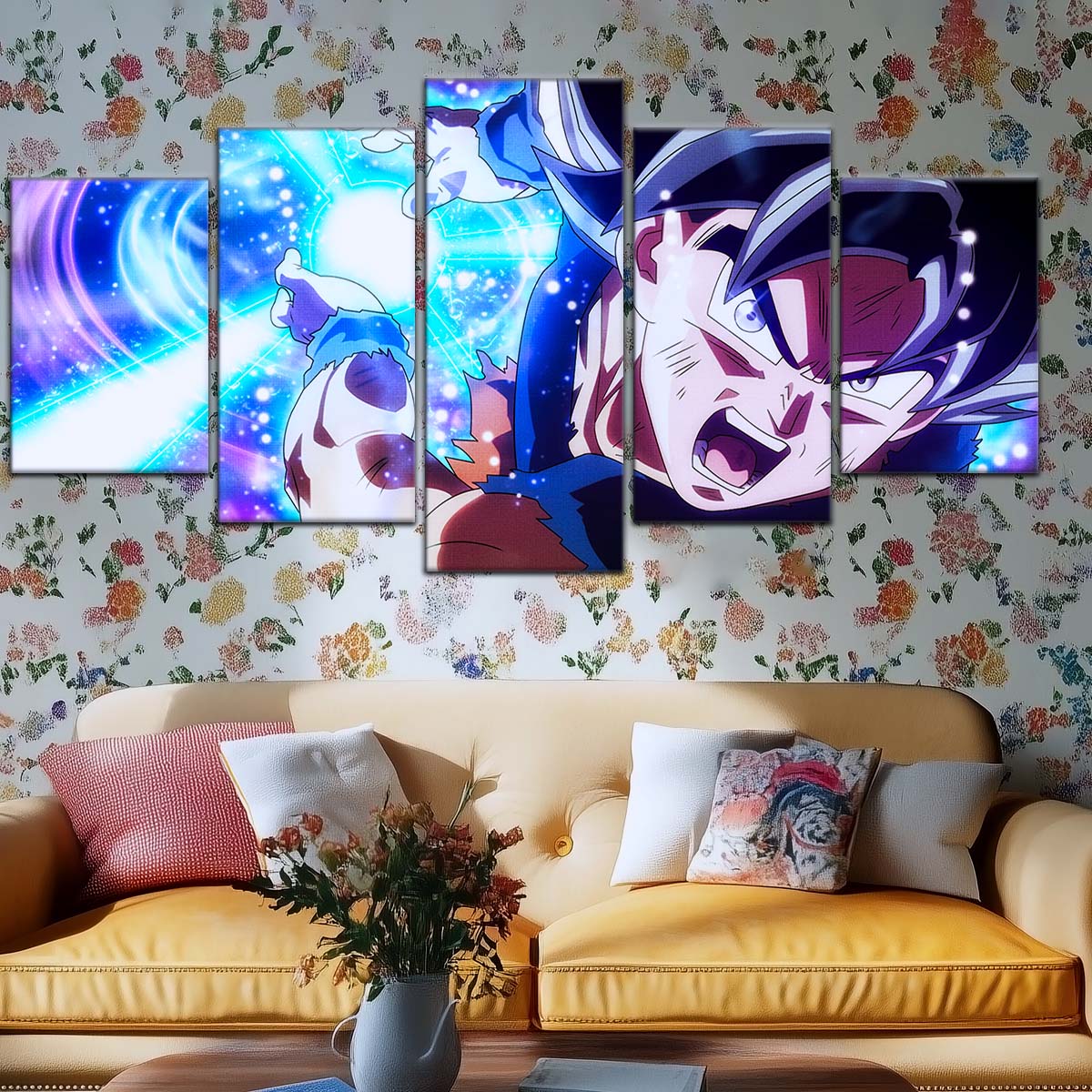 Dragon Ball Wall Art - DR5113 - Ultra Instinct Goku - Dragon Ball Super - Dragon Ball Poster - Dragon Ball Canvas
