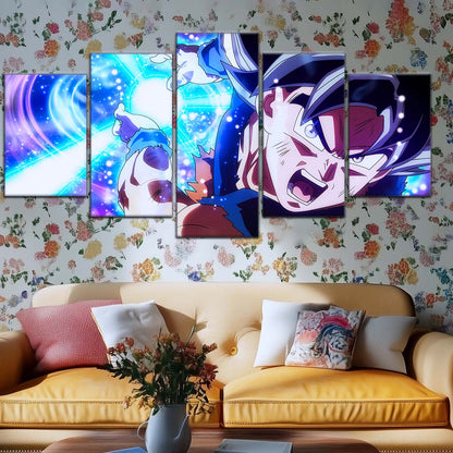 Dragon Ball Wall Art - DR5113 - Ultra Instinct Goku - Dragon Ball Super - Dragon Ball Poster - Dragon Ball Canvas