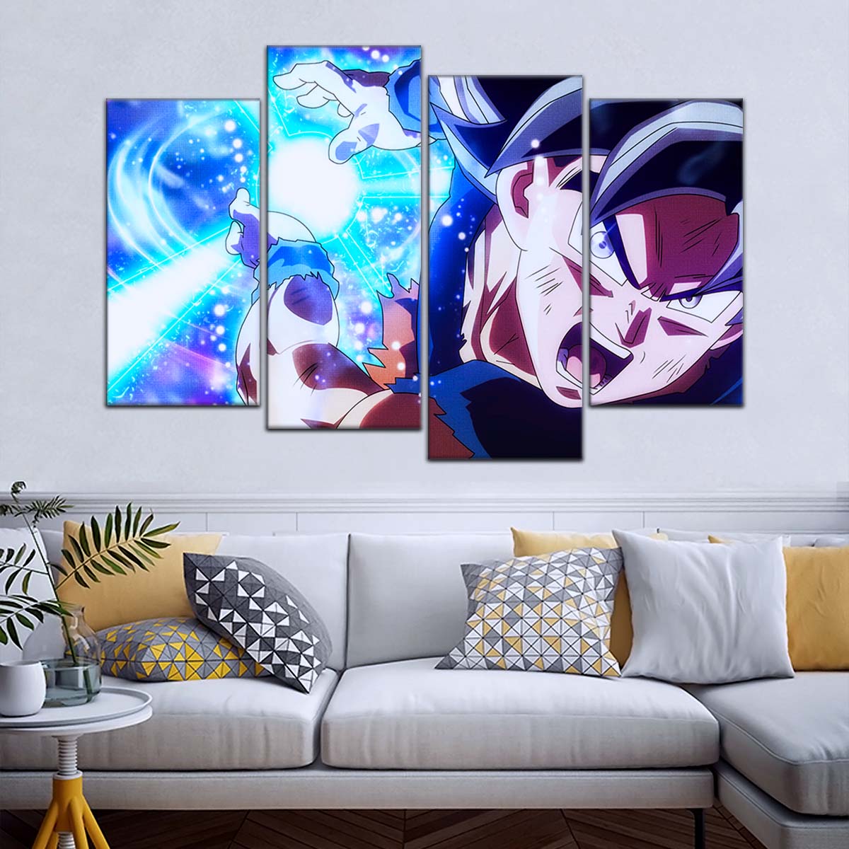 Dragon Ball Wall Art - DR5113 - Ultra Instinct Goku - Dragon Ball Super - Dragon Ball Poster - Dragon Ball Canvas