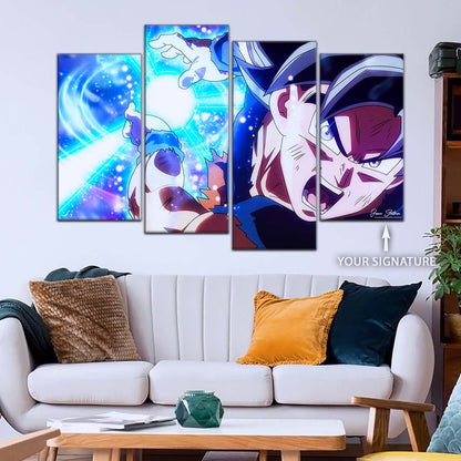 Dragon Ball Wall Art - DR5113 - Ultra Instinct Goku - Dragon Ball Super - Dragon Ball Poster - Dragon Ball Canvas