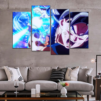 Dragon Ball Wall Art - DR5113 - Ultra Instinct Goku - Dragon Ball Super - Dragon Ball Poster - Dragon Ball Canvas
