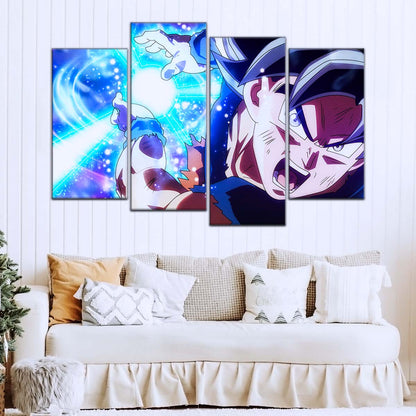 Dragon Ball Wall Art - DR5113 - Ultra Instinct Goku - Dragon Ball Super - Dragon Ball Poster - Dragon Ball Canvas