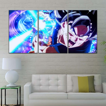 Dragon Ball Wall Art - DR5113 - Ultra Instinct Goku - Dragon Ball Super - Dragon Ball Poster - Dragon Ball Canvas