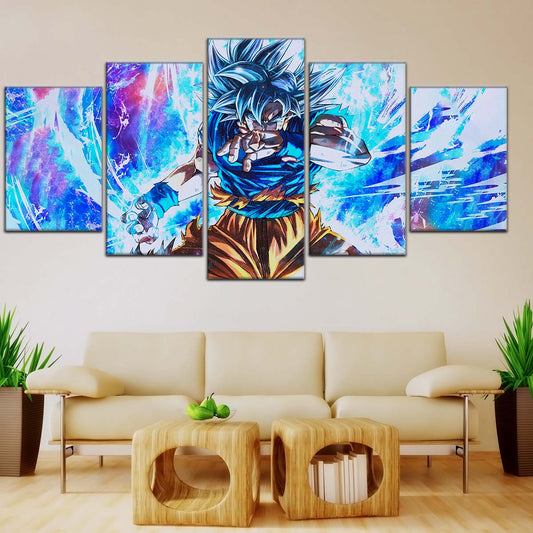 Dragon Ball Wall Art - DR5114 - Ultra Instinct Goku - Dragon Ball Super - Dragon Ball Poster - Dragon Ball Canvas