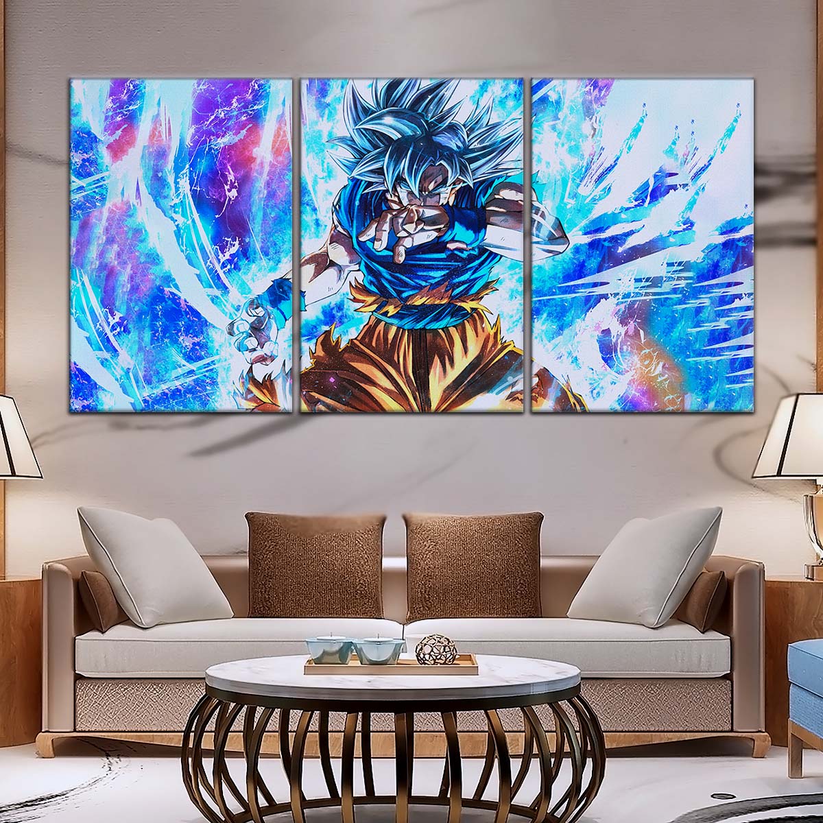 Dragon Ball Wall Art - DR5114 - Ultra Instinct Goku - Dragon Ball Super - Dragon Ball Poster - Dragon Ball Canvas
