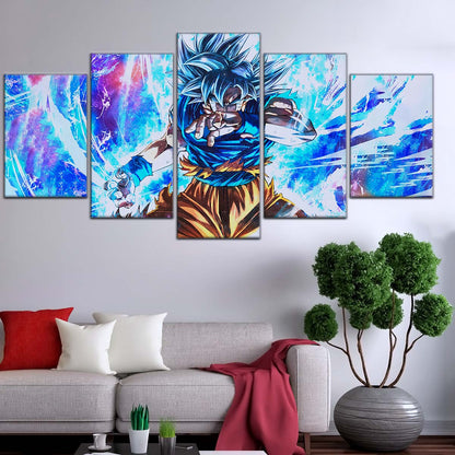 Dragon Ball Wall Art - DR5114 - Ultra Instinct Goku - Dragon Ball Super - Dragon Ball Poster - Dragon Ball Canvas