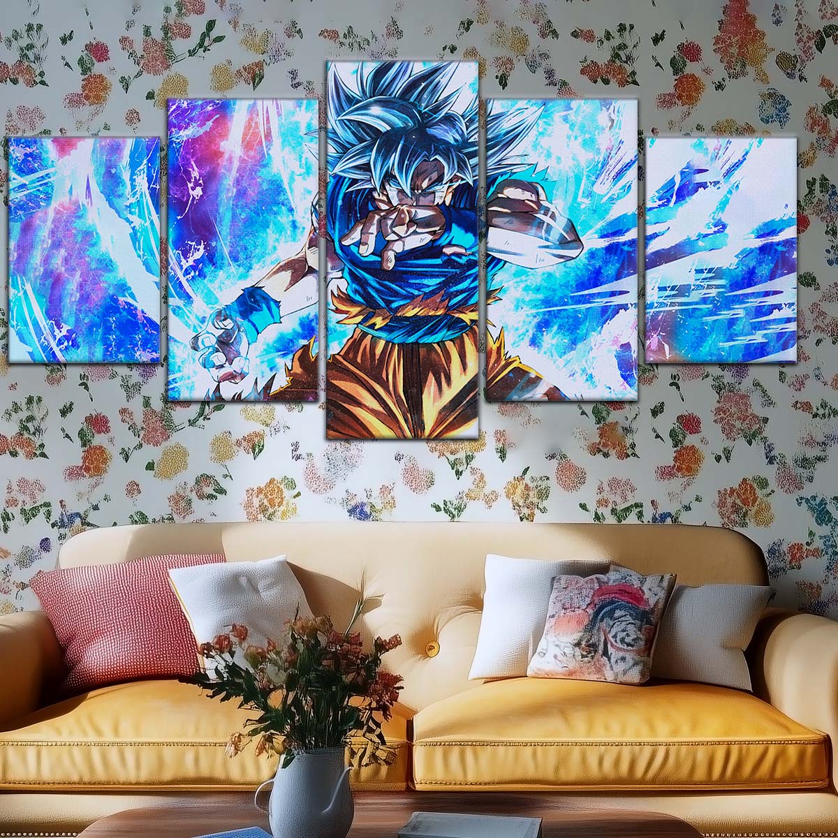 Dragon Ball Wall Art - DR5114 - Ultra Instinct Goku - Dragon Ball Super - Dragon Ball Poster - Dragon Ball Canvas