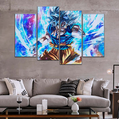 Dragon Ball Wall Art - DR5114 - Ultra Instinct Goku - Dragon Ball Super - Dragon Ball Poster - Dragon Ball Canvas
