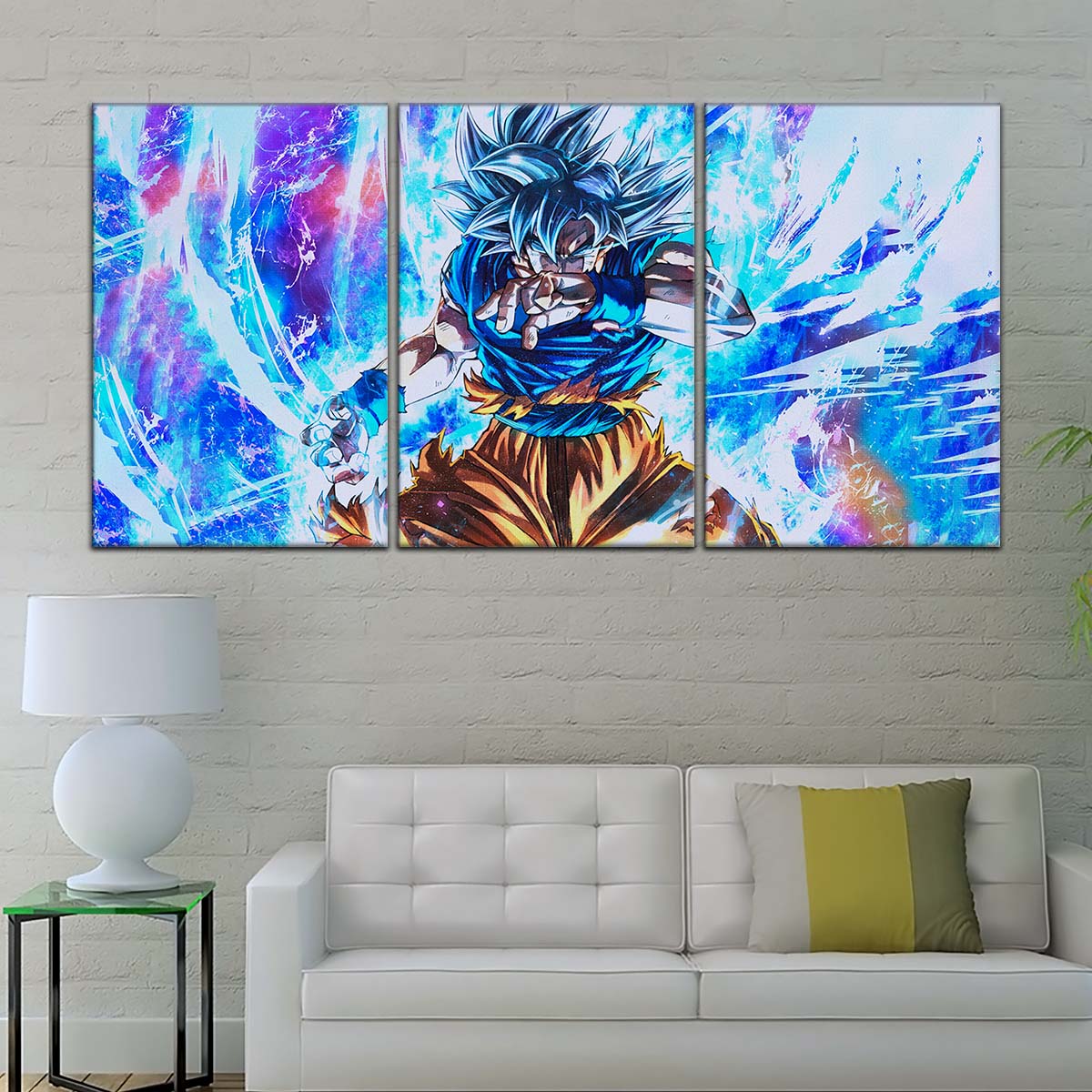 Dragon Ball Wall Art - DR5114 - Ultra Instinct Goku - Dragon Ball Super - Dragon Ball Poster - Dragon Ball Canvas