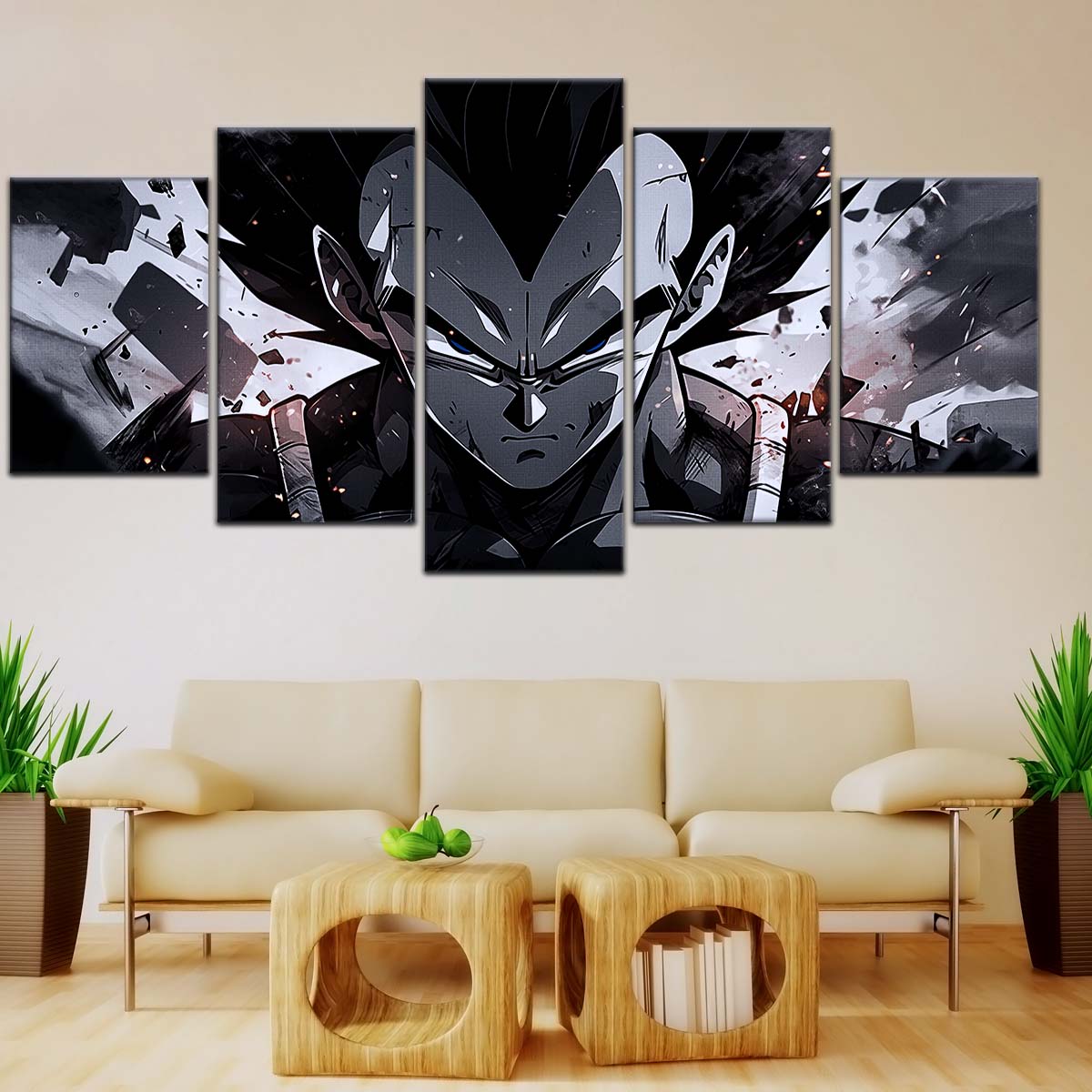 Dragon Ball Wall Art - DR5115 - Vegeta - Dragon Ball Z - Dragon Ball Poster - Dragon Ball Canvas