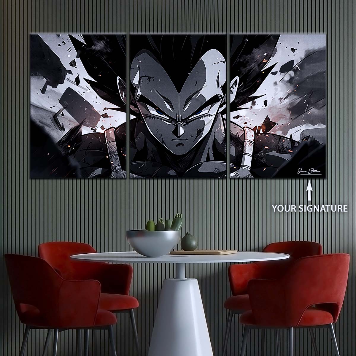 Dragon Ball Wall Art - DR5115 - Vegeta - Dragon Ball Z - Dragon Ball Poster - Dragon Ball Canvas