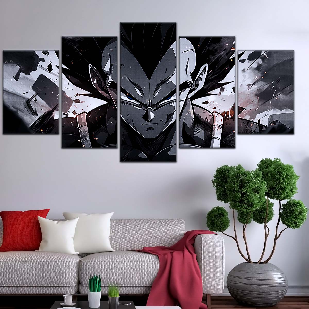 Dragon Ball Wall Art - DR5115 - Vegeta - Dragon Ball Z - Dragon Ball Poster - Dragon Ball Canvas