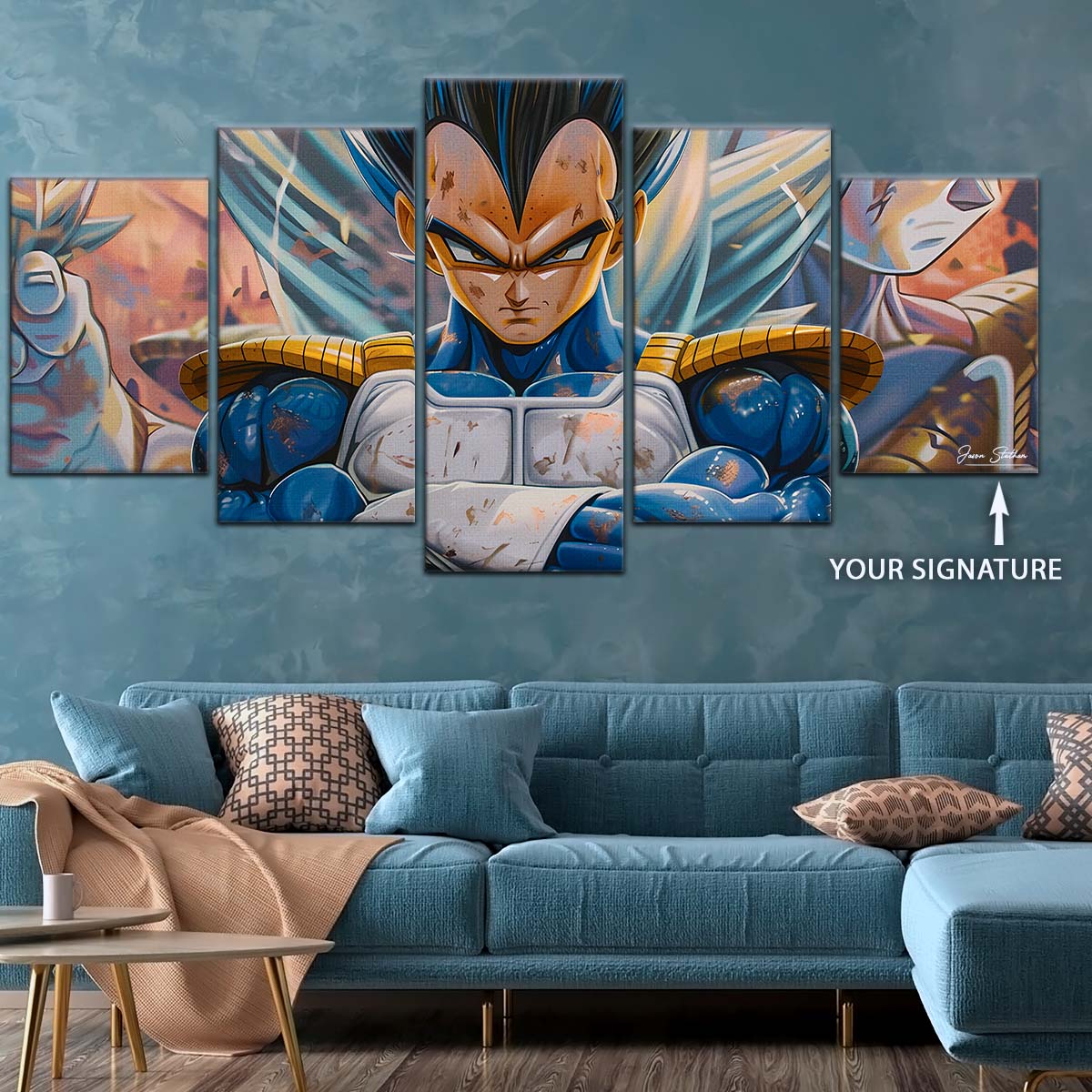 Dragon Ball Wall Art - DR5116 - Vegeta - Dragon Ball Z - Dragon Ball Poster - Dragon Ball Canvas