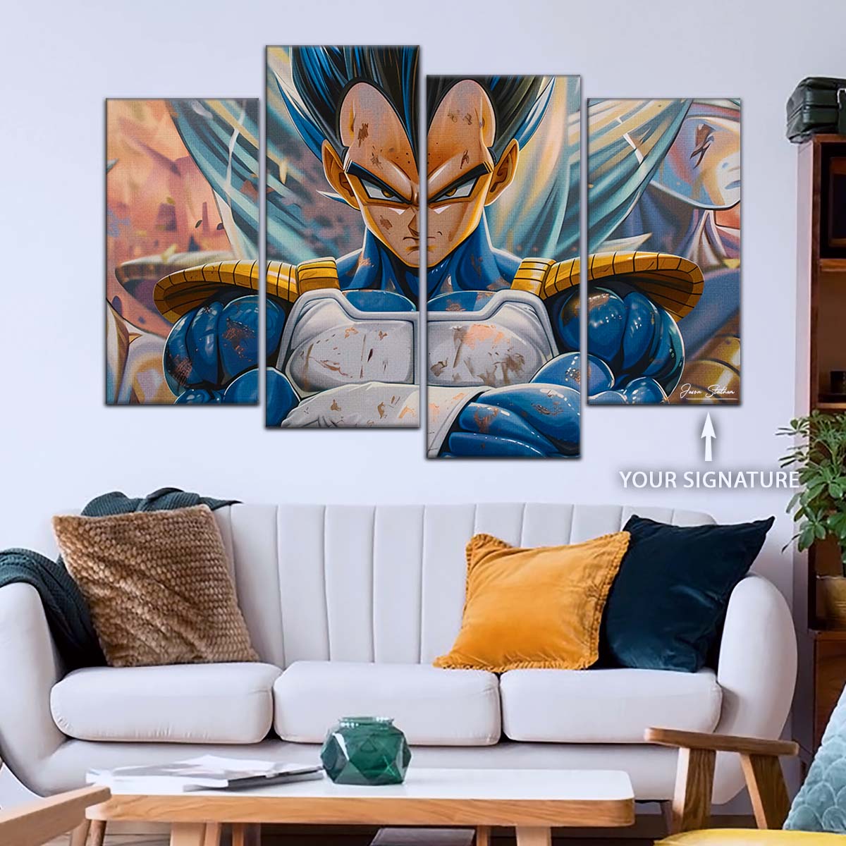 Dragon Ball Wall Art - DR5116 - Vegeta - Dragon Ball Z - Dragon Ball Poster - Dragon Ball Canvas