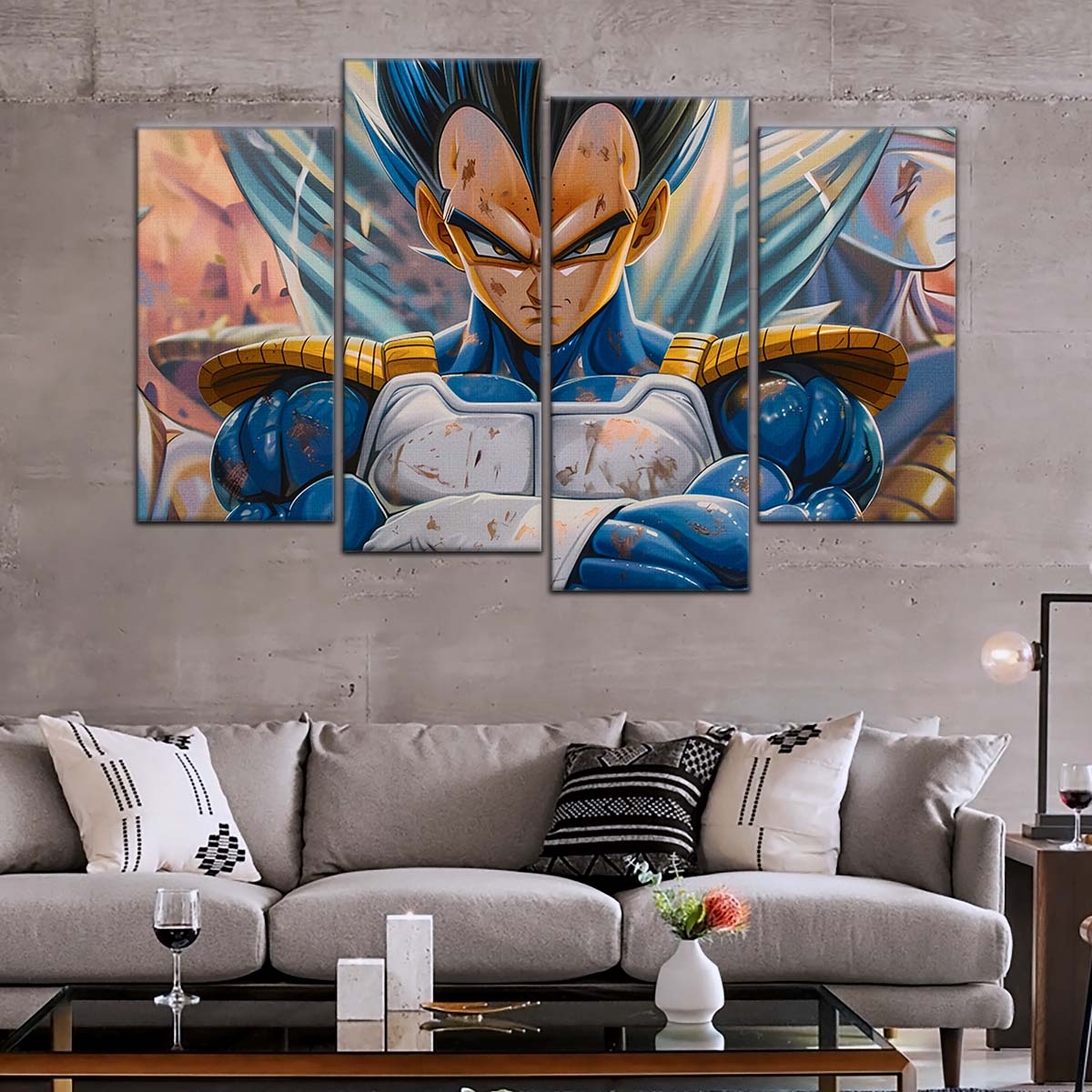 Dragon Ball Wall Art - DR5116 - Vegeta - Dragon Ball Z - Dragon Ball Poster - Dragon Ball Canvas