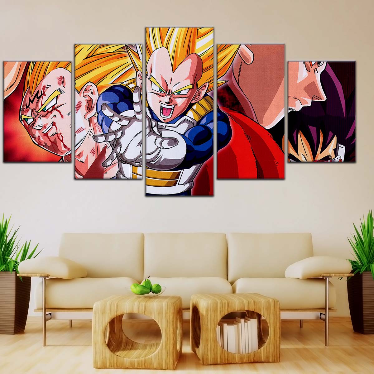 Dragon Ball Wall Art - DR5117 - Vegeta - Majin Vegeta -  Dragon Ball Z - Dragon Ball Poster - Dragon Ball Canvas