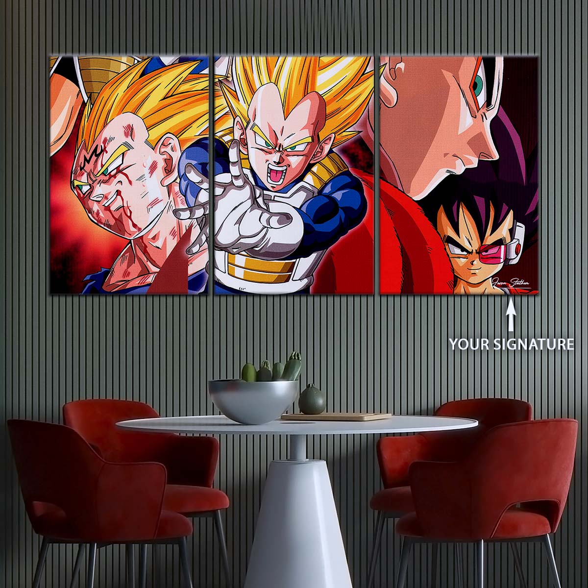 Dragon Ball Wall Art - DR5117 - Vegeta - Majin Vegeta -  Dragon Ball Z - Dragon Ball Poster - Dragon Ball Canvas