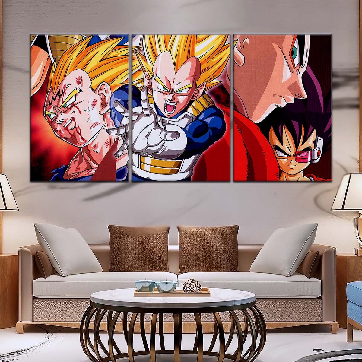 Dragon Ball Wall Art - DR5117 - Vegeta - Majin Vegeta -  Dragon Ball Z - Dragon Ball Poster - Dragon Ball Canvas