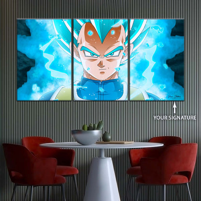 Dragon Ball Wall Art - DR5118 - Vegeta - Super Saiyan Blue - Dragon Ball Super - Dragon Ball Poster - Dragon Ball Canvas