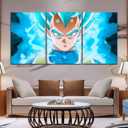 Dragon Ball Wall Art - DR5118 - Vegeta - Super Saiyan Blue - Dragon Ball Super - Dragon Ball Poster - Dragon Ball Canvas