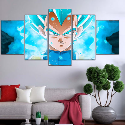 Dragon Ball Wall Art - DR5118 - Vegeta - Super Saiyan Blue - Dragon Ball Super - Dragon Ball Poster - Dragon Ball Canvas