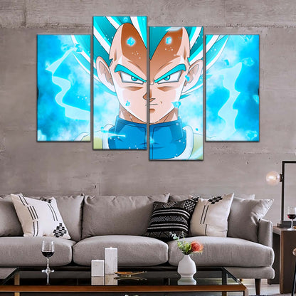Dragon Ball Wall Art - DR5119 - Vegeta - Super Saiyan Blue - Dragon Ball Super - Dragon Ball Poster - Dragon Ball Canvas