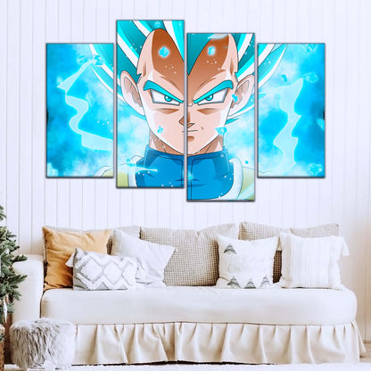 Dragon Ball Wall Art - DR5119 - Vegeta - Super Saiyan Blue - Dragon Ball Super - Dragon Ball Poster - Dragon Ball Canvas