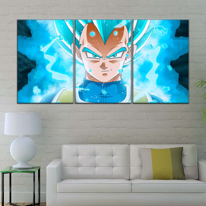 Dragon Ball Wall Art - DR5119 - Vegeta - Super Saiyan Blue - Dragon Ball Super - Dragon Ball Poster - Dragon Ball Canvas