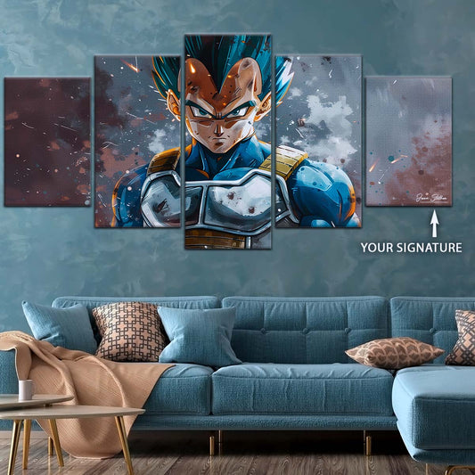 Dragon Ball Wall Art - DR5120 - Vegeta - Super Saiyan Blue - Dragon Ball Super - Dragon Ball Poster - Dragon Ball Canvas
