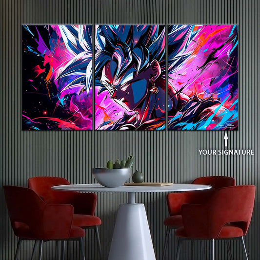Dragon Ball Wall Art - DR5128 - Vegito - Super Saiyan - DBZ - Dragon Ball Poster - Dragon Ball Canvas