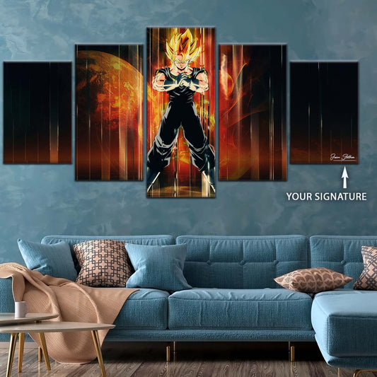 Dragon Ball Wall Art - DR5129 - Vegito - Super Saiyan - DBZ - Dragon Ball Poster - Dragon Ball Canvas