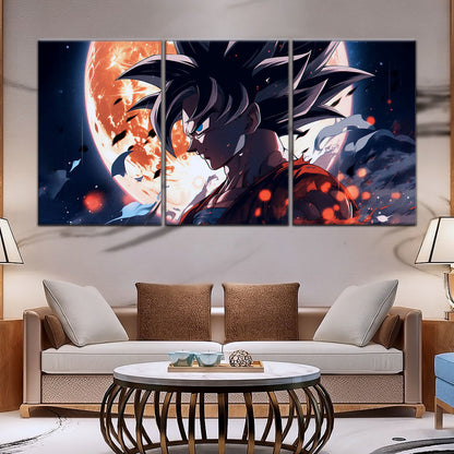 Dragon Ball Super Canvas Wall Art - DR5025 - Super Saiyan Goku