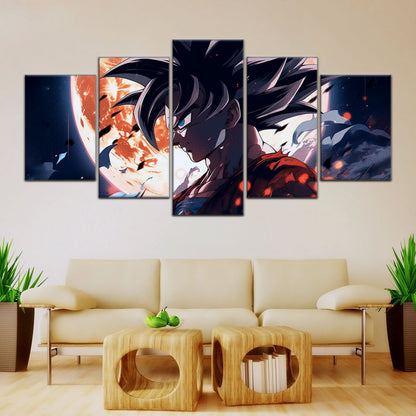 Dragon Ball Super Canvas Wall Art - DR5025 - Super Saiyan Goku