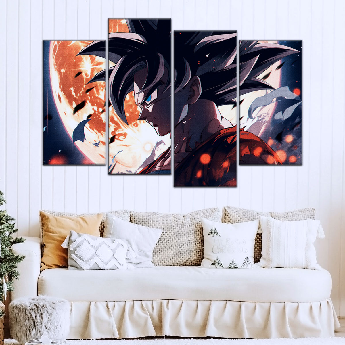 Dragon Ball Super Canvas Wall Art - DR5025 - Super Saiyan Goku